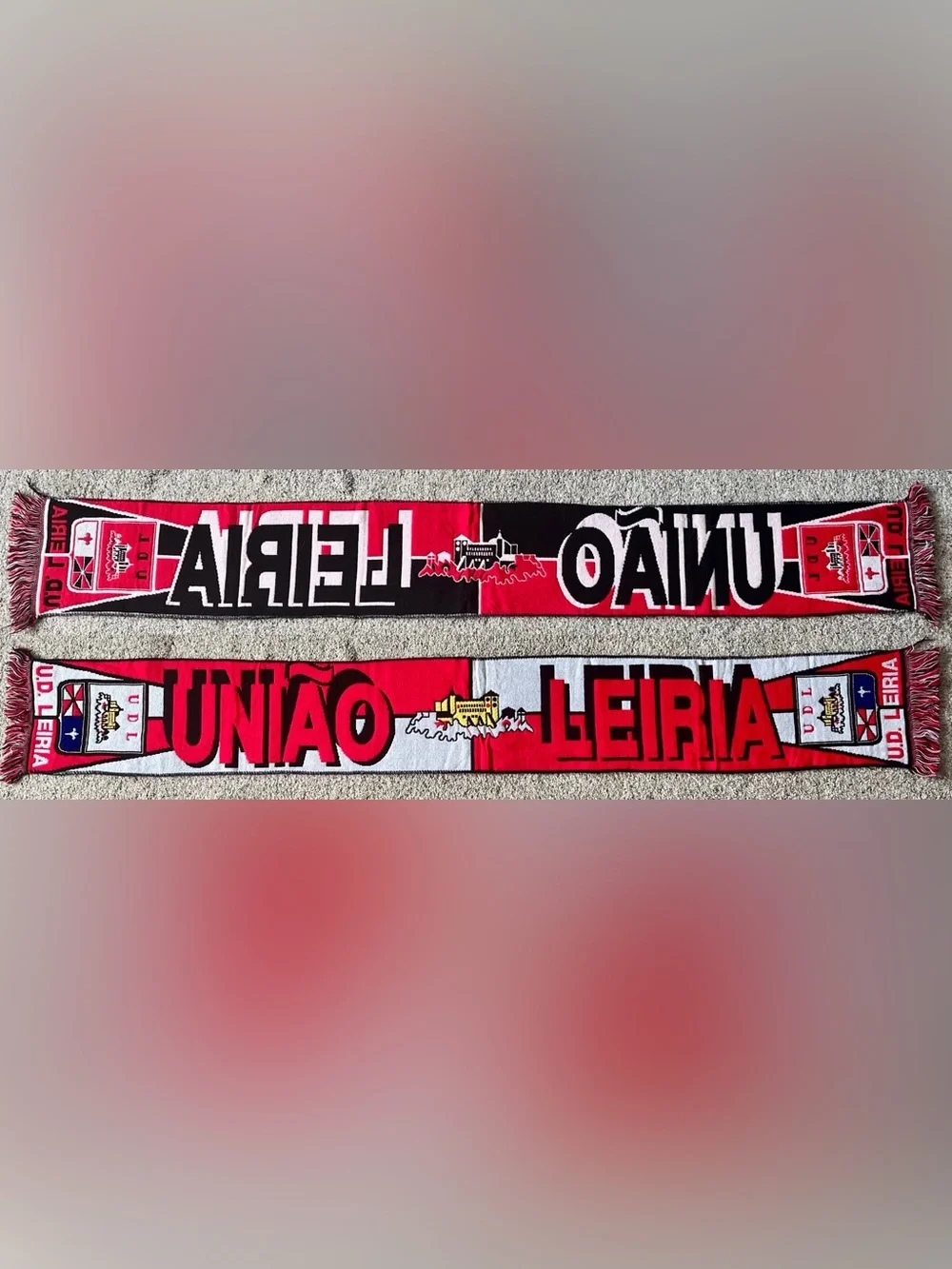 União de Leiria Portugal Soccer Scarf